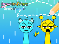 խաղ Draw One Part Brain Puzzle