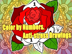 խաղ Color by Numbers. Anti-stress Drawings