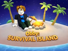 խաղ Obby: Survival Island
