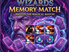խաղ Wizards Memory Match