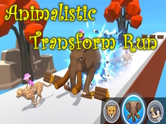 խաղ Animalistic Transform Run
