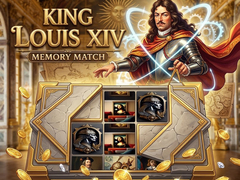 խաղ King Louis XIV Memory Match
