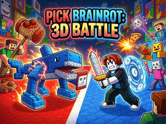 խաղ Pick Brainrot: 3D Battle