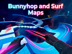 խաղ Bunnyhop and Surf Maps