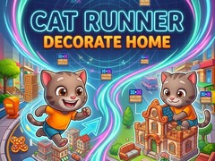 խաղ Cat Runner Decorate Home