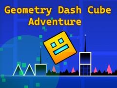 խաղ Geometry Dash Cube Adventure