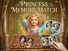 խաղ Princess Memory Match