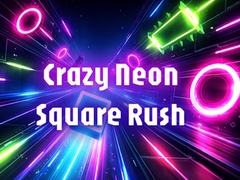 խաղ Crazy Neon Square Rush
