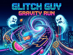 խաղ Glitch Guy Gravity Run