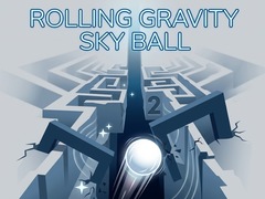 խաղ Rolling Gravity Sky Ball