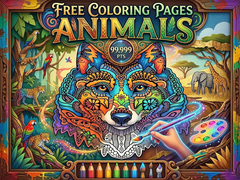 խաղ Free Coloring Pages Animals