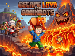 խաղ Escape Lava for Brainrots!
