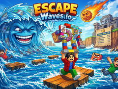 խաղ Escape Waves.io