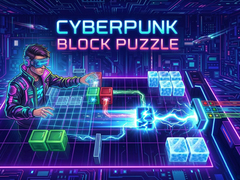 խաղ Cyberpunk Block Puzzle