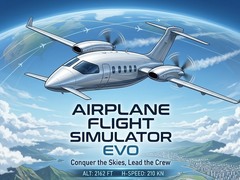 խաղ Airplane Flight Simulator EVO
