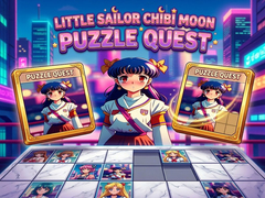 խաղ Little Sailor Chibi Moon Puzzle Quest