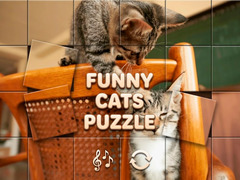 խաղ Funny Cats Puzzle