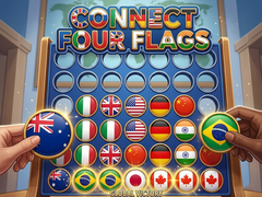 խաղ Connect Four Flags