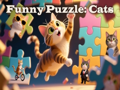խաղ Funny Puzzle: Cats