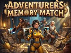 խաղ Adventurers Memory Match