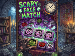 խաղ Scary Face Match