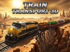 խաղ Train Transport 3D