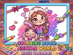 խաղ Coloring Book: Avatar World Rose Pajamas