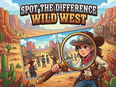 խաղ Spot the Difference: Wild West