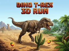 խաղ Dino T-Rex 3D Run