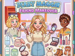 խաղ Diary Maggie: Friend Makeover