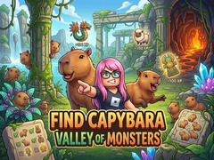 խաղ Find Capybara: Valley of Monsters