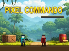 խաղ Pixel Commando