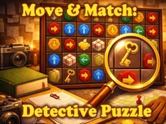 խաղ Move & Match: Detective Puzzle