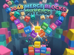 խաղ 2048 Merge Blocks: Physics