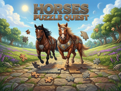 խաղ Horses Puzzle Quest