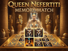խաղ Queen Nefertiti Memory Match