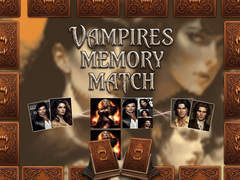 խաղ Vampires Memory Match