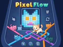 խաղ Pixel Flow