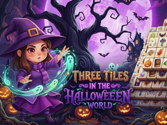 խաղ The Three Tiles in the Halloween World