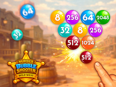 խաղ Number Bubble Shooter Wild West