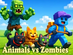 խաղ Animals vs Zombies