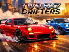 խաղ Two RX7 Drifters