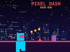 խաղ Pixel Dash Neon Run