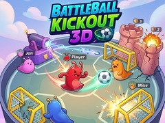 խաղ Battle Ball Kickout 3D