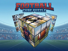 խաղ Football Cube Puzzle