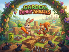 խաղ Garden Funny Animals
