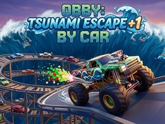 խաղ Obby: Tsunami Escape +1 by Car