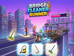 խաղ Bridge Cleaner Runner