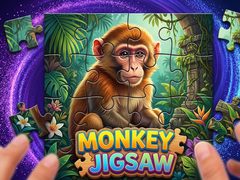 խաղ Monkey Jigsaw