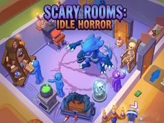 խաղ Scary Rooms: Idle Horror